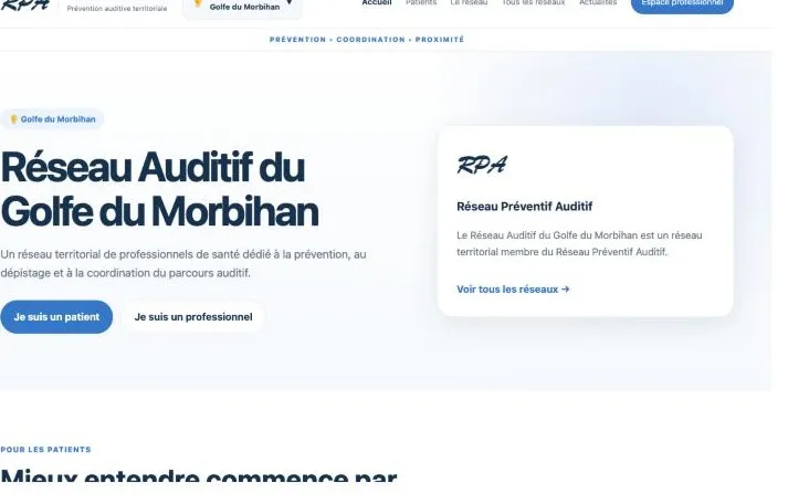 Accueil du réseau, parcours patient et professionnel